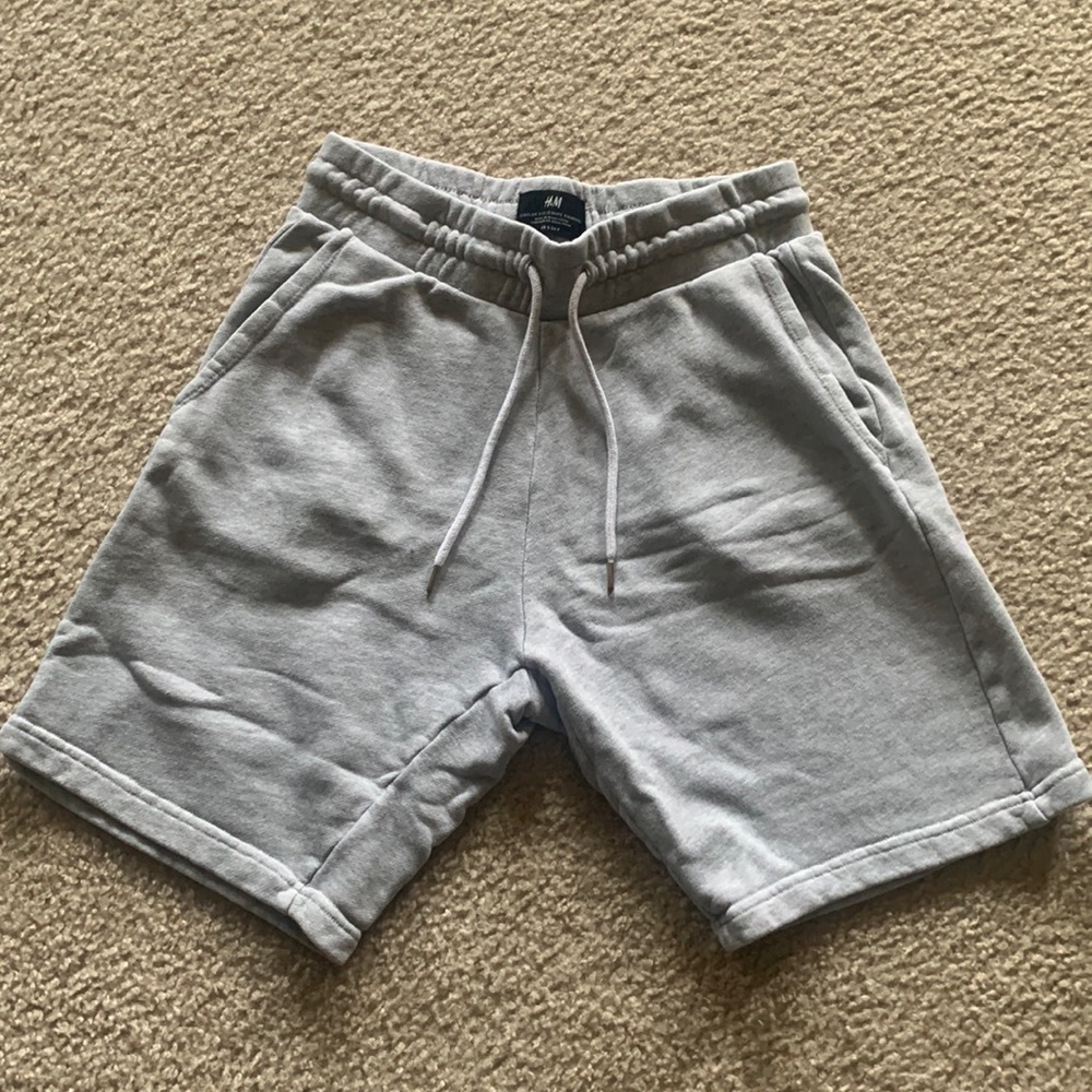 Grey H&M Jogger Shorts